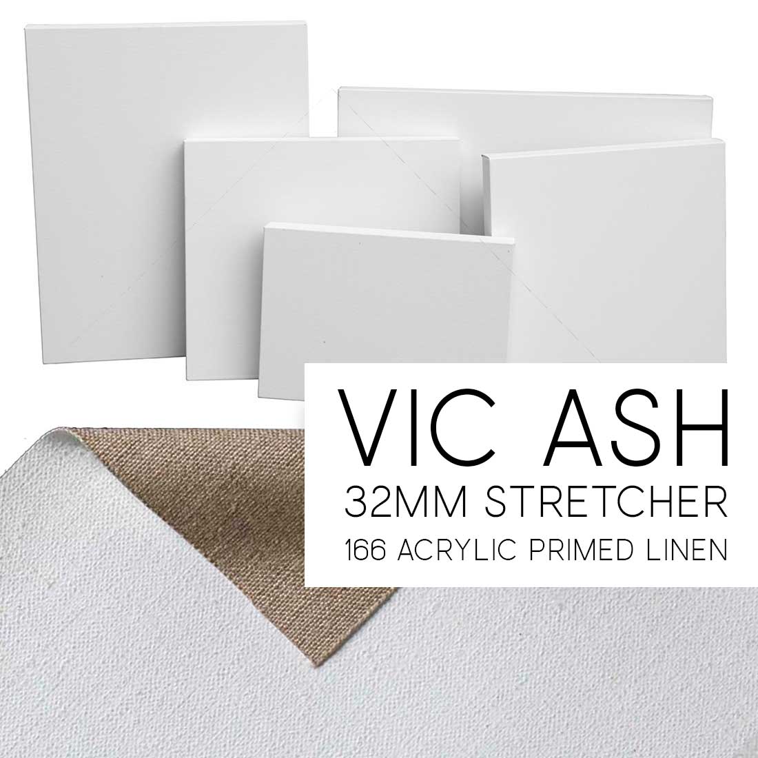 Stretched Claessens - 166 Acrylic Primed Linen