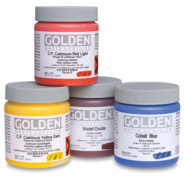 Golden Heavy Body Matte Acrylic