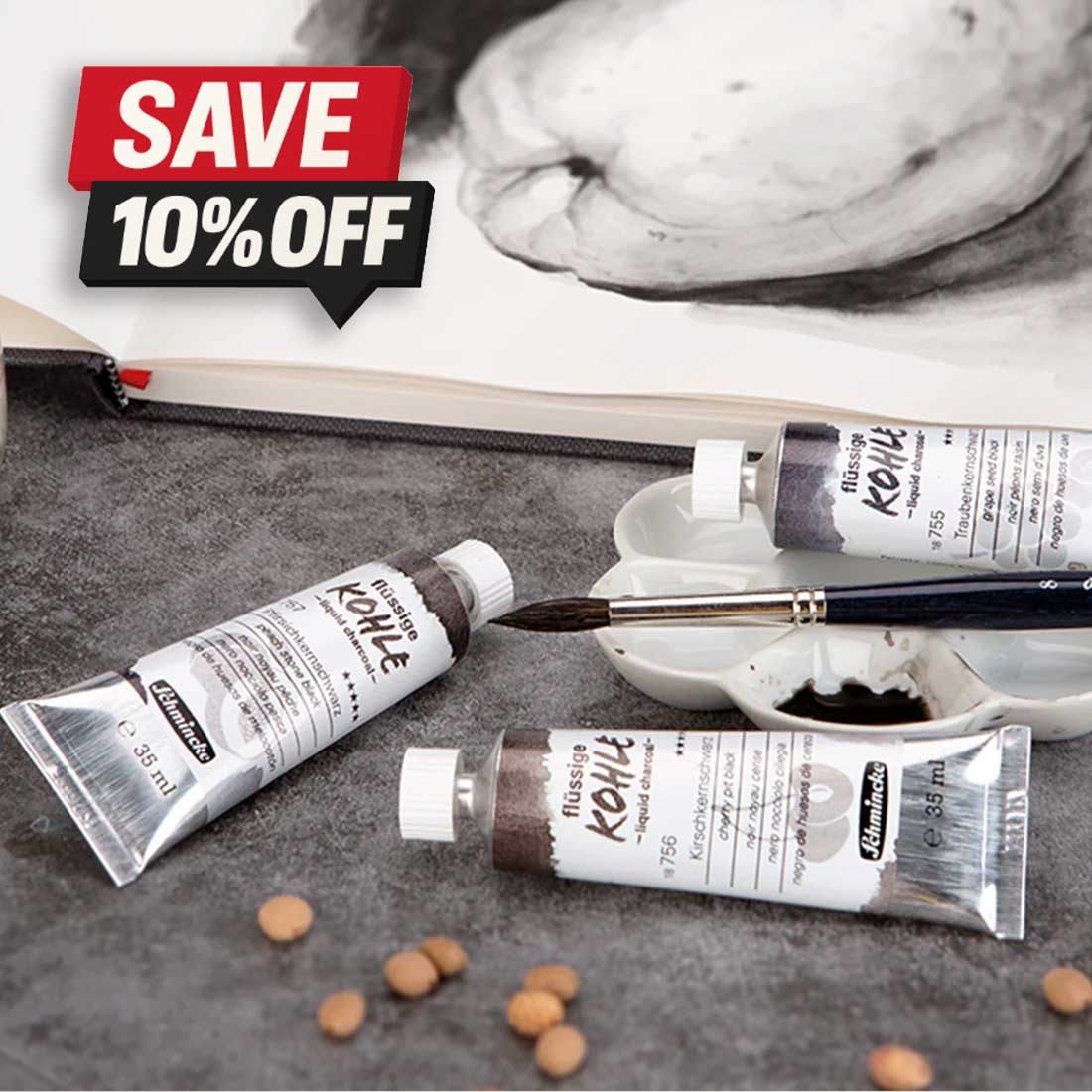 Schmincke Liquid Charcoal
