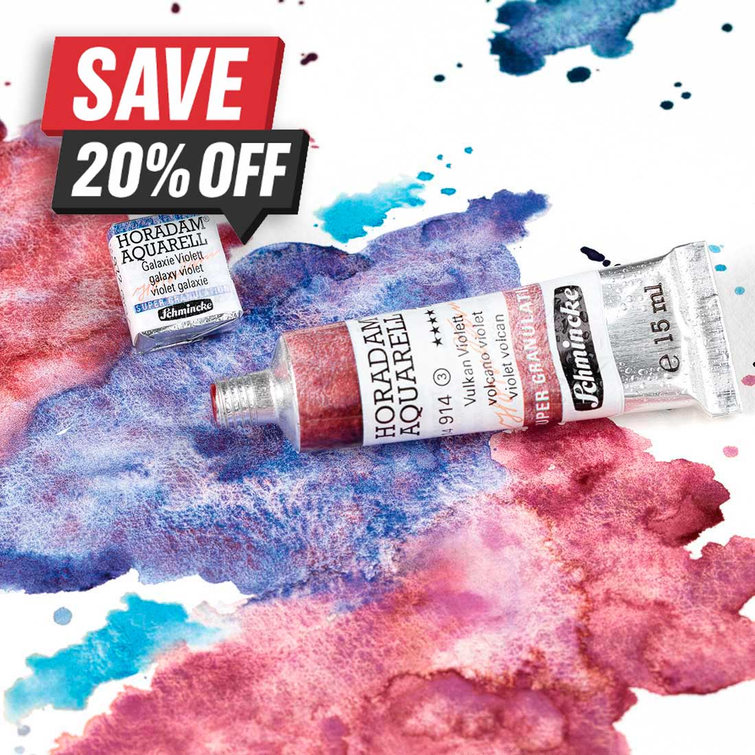 Schmincke Super Granulating Watercolours