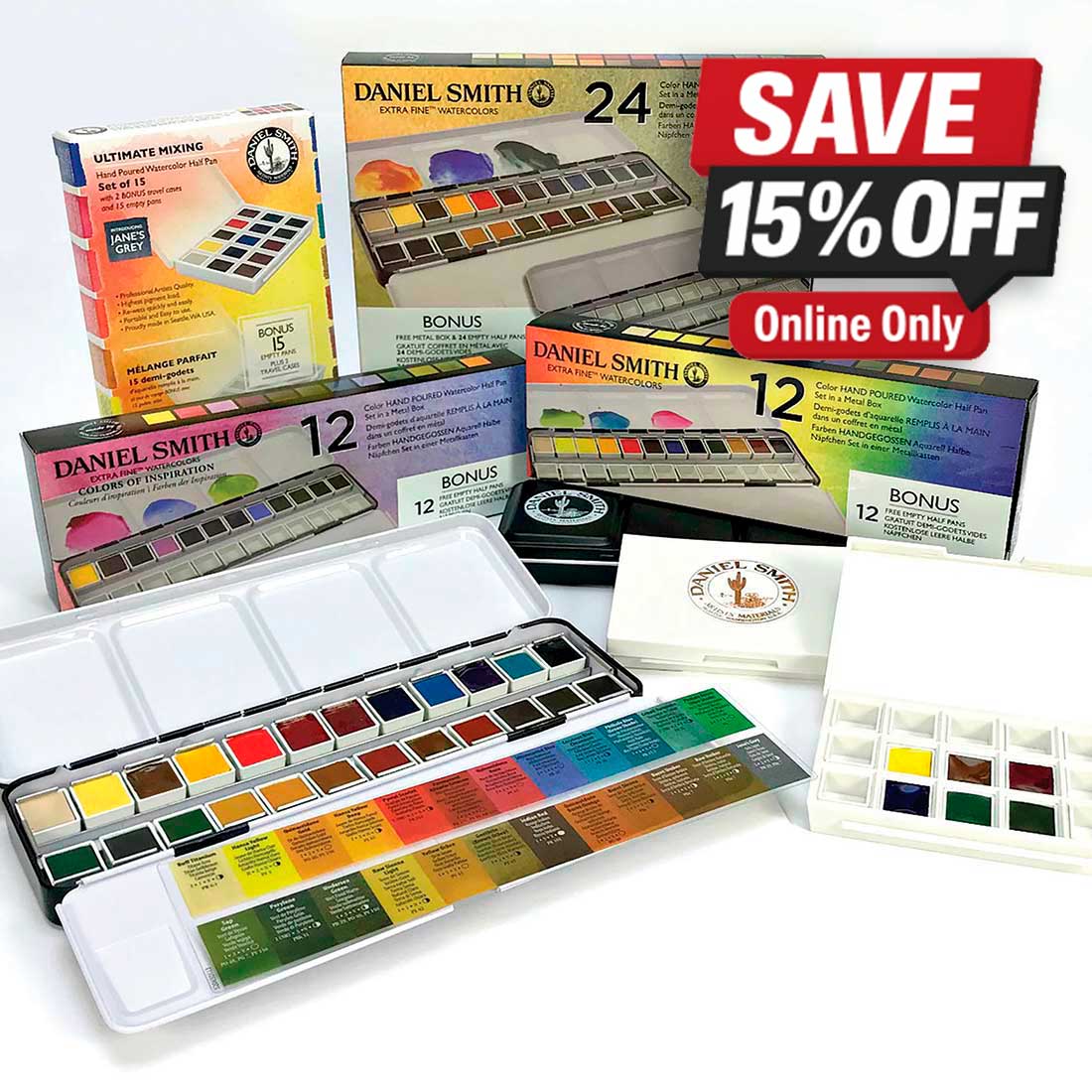 DANIEL SMITH Watercolour Sets