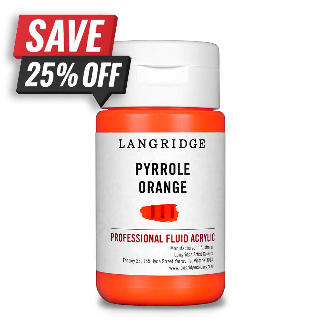 Langridge Professional Fluid Acrylics