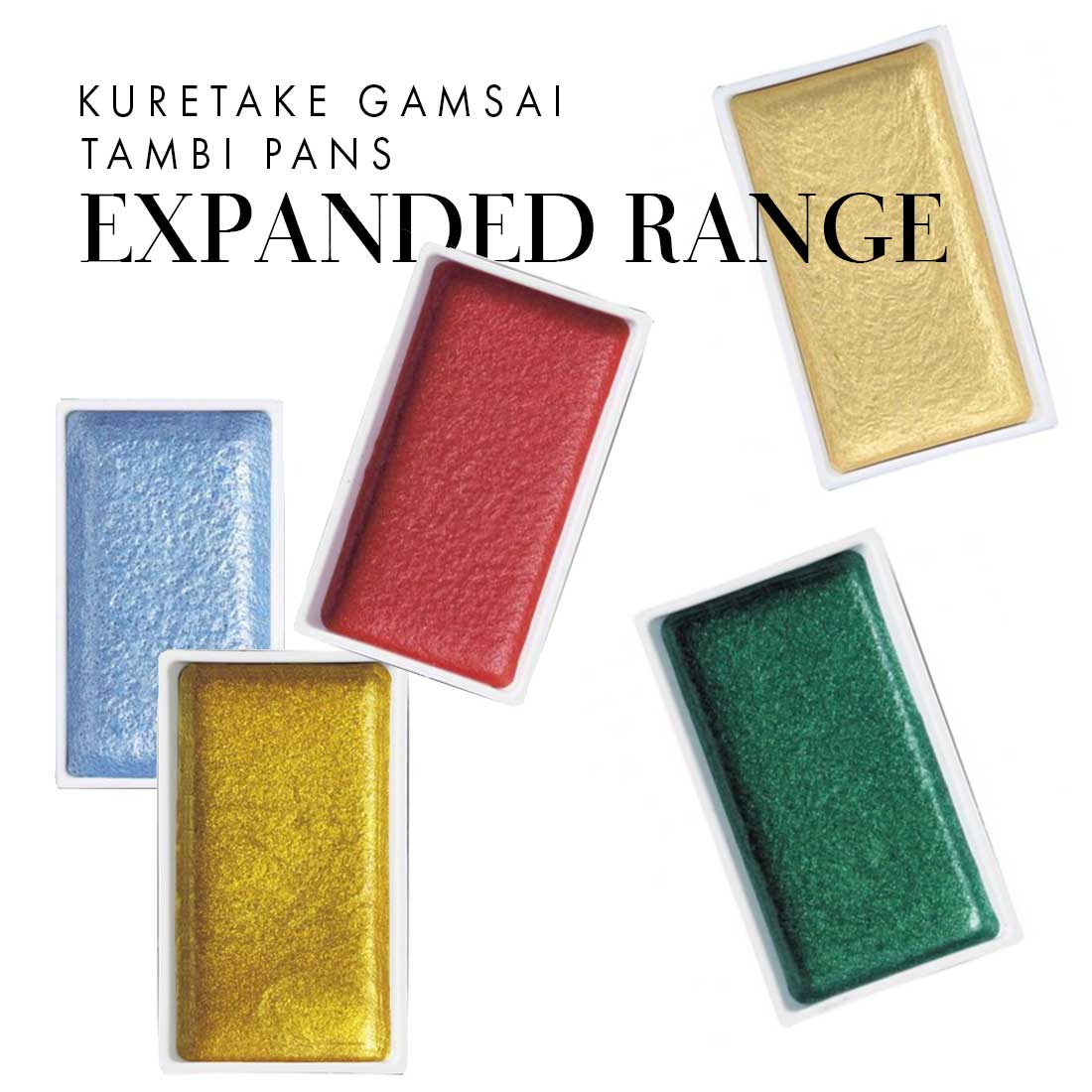 Gansai Tambi Watercolour Pans & Sets