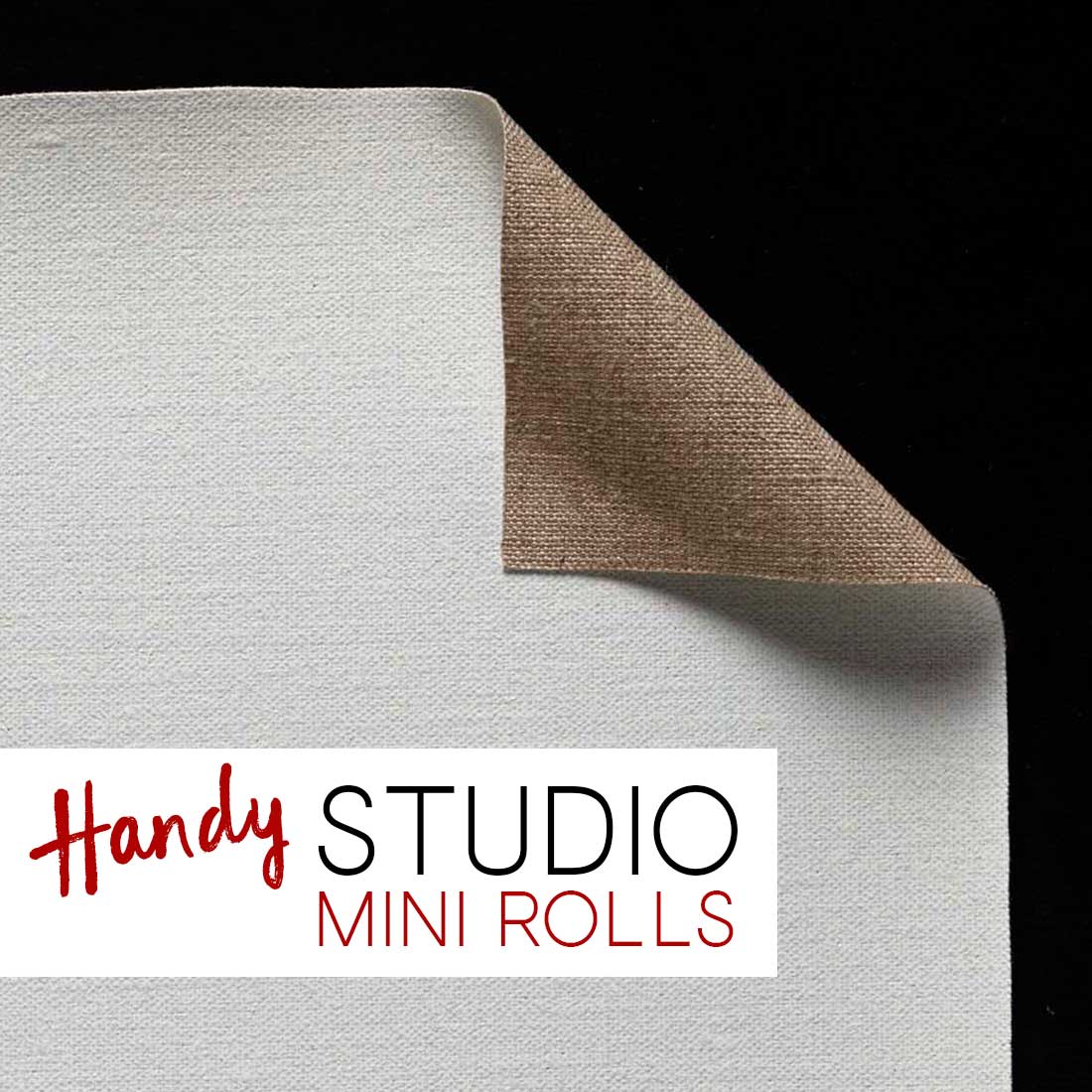 15 Claessens Oil Primed Belgian Linen - Studio Mini Roll - 5mtr Roll
