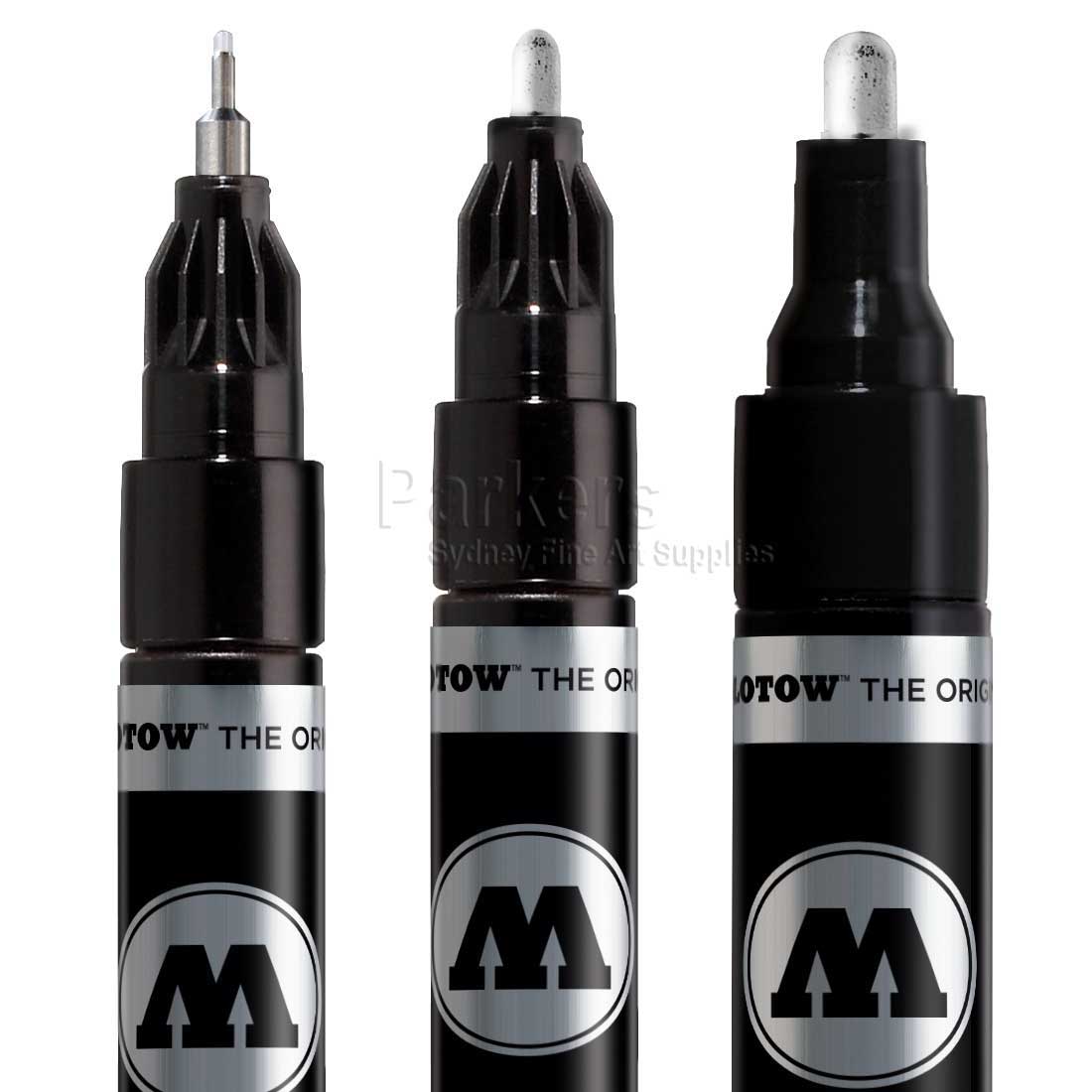 Molotow Metallic Ink Markers