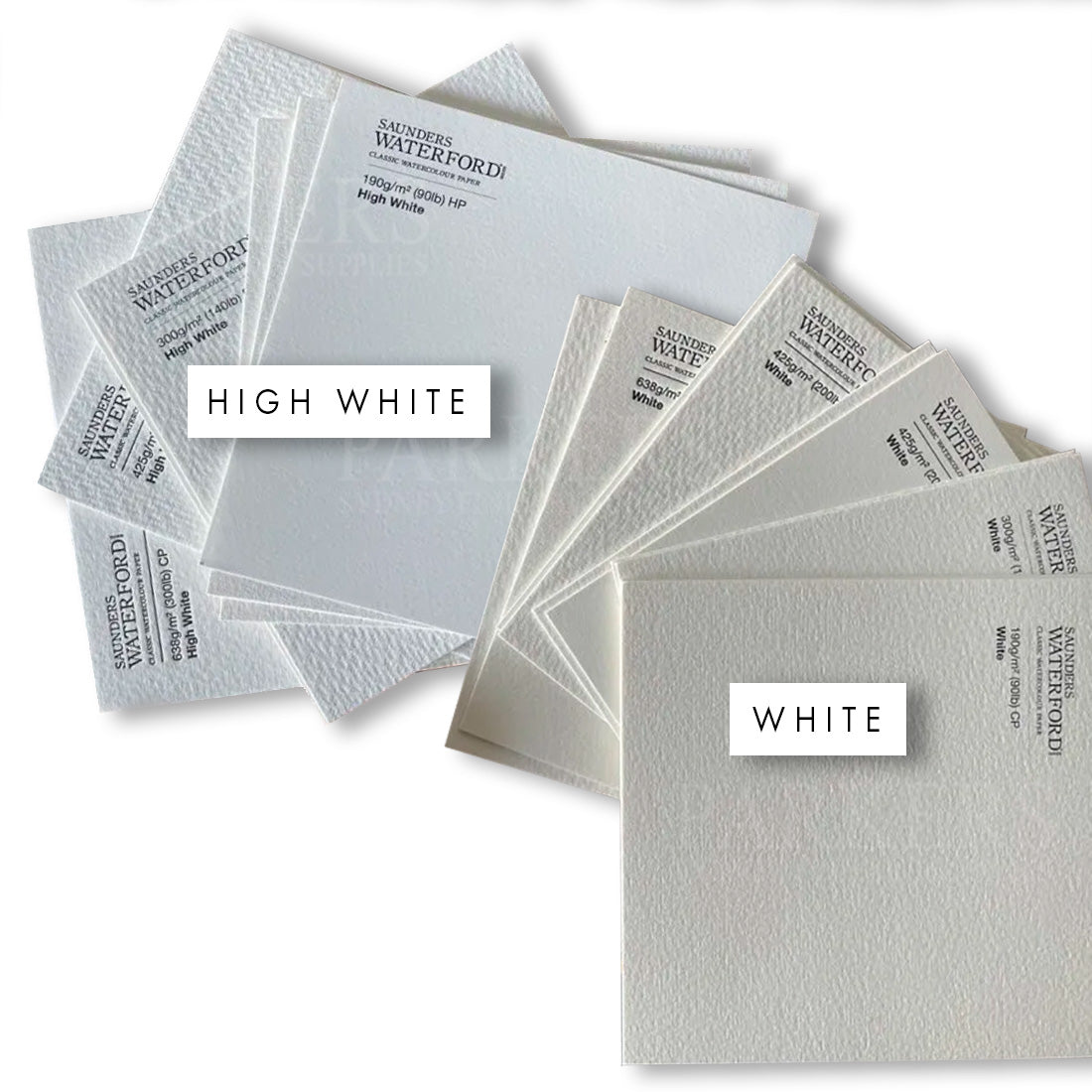 SPECIAL EDITION Saunders Waterford 425gsm Hi-White - Single