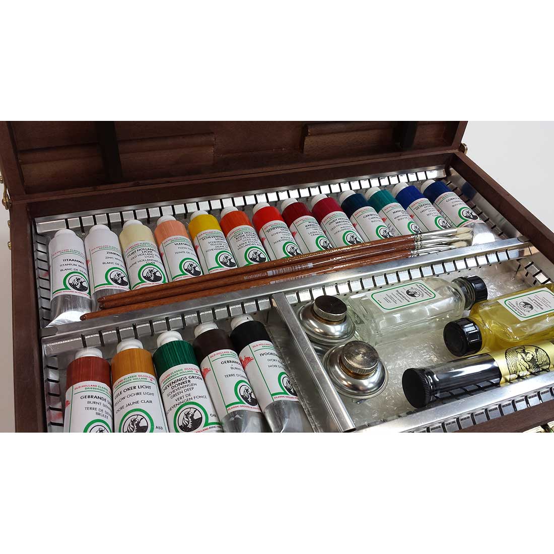 Old Holland AOC Mahogany Wooden Box 18x40ml Tubes