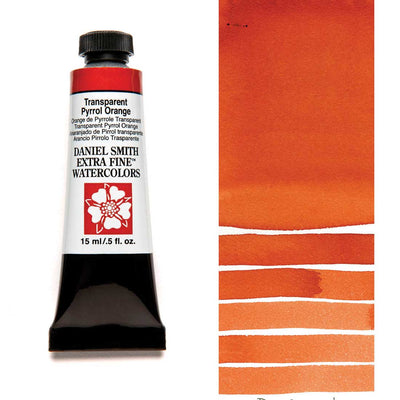 Daniel Smith Extra Fine Watercolor Tube - Pyrrol Crimson - 15 ml