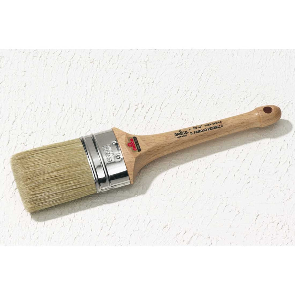 s. 1054 POUCE Omega round paint brush - 100% bristle - Omega Brush