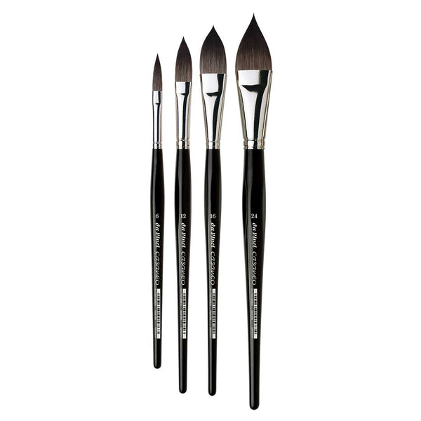 Da Vinci Brushes 5898 Casaneo Flat Sizes 24 Artist Brush, New