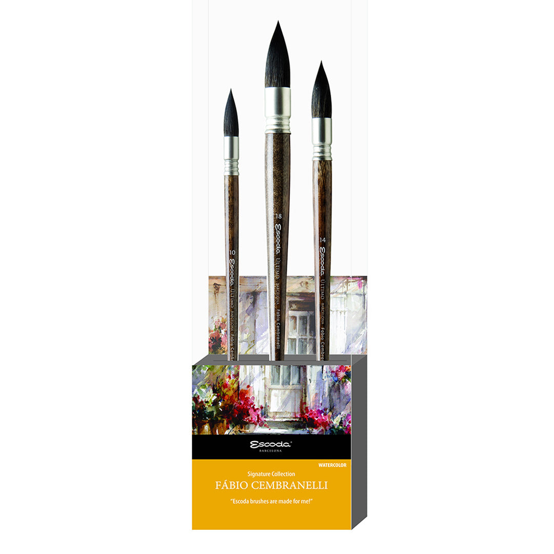 ESCODA 1271 REISPENSELEN SET 3X | Van Beek Art Supplies
