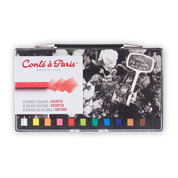 Conte a Paris Sketching Crayon Matchbox 4 Set