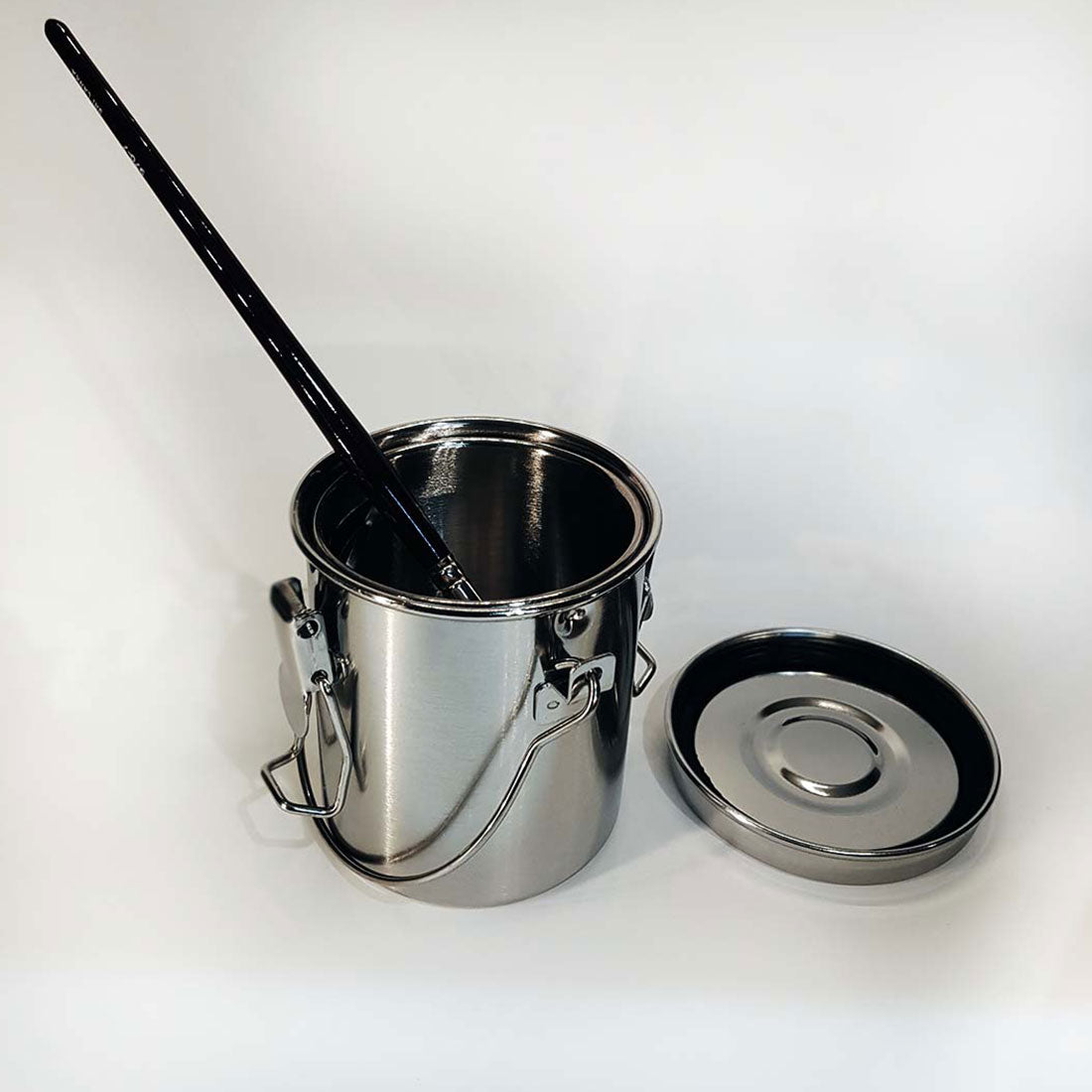 Premium Brush Washer - Small with Lid