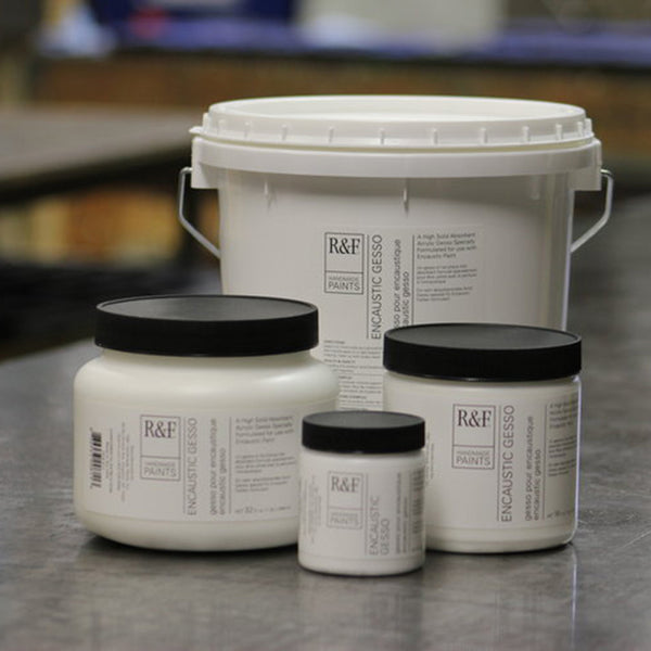 RF Encaustic Gesso