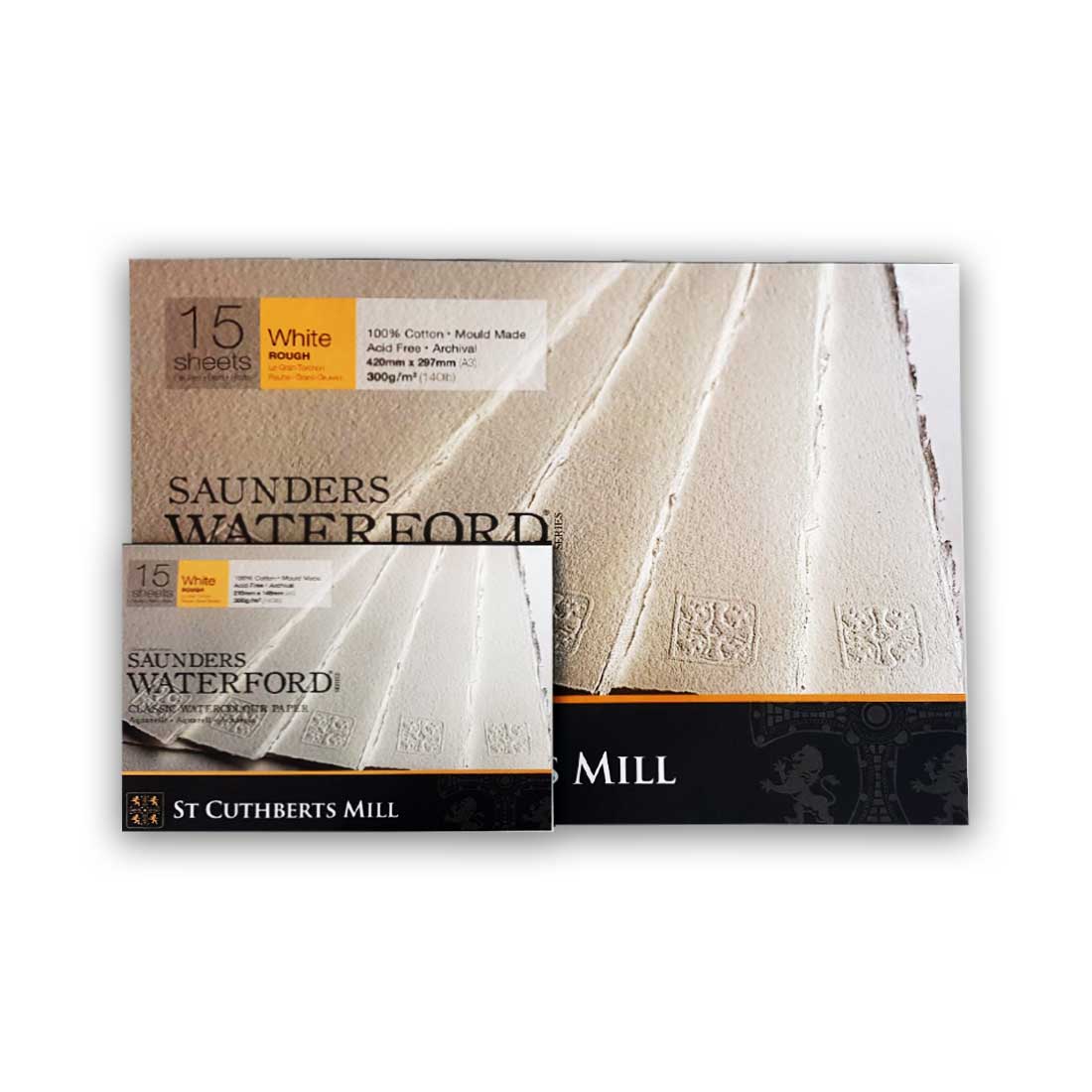 Jual Saunders Waterford Watercolour Paper Block - White, 300gsm 410mm X 310mm (hp Cp R) I.54141649