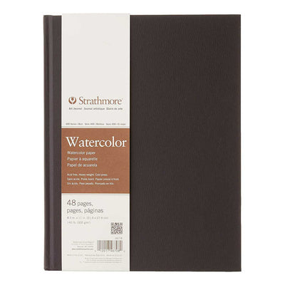 Creative Mark Reflexions Watercolor Journal - Acid Free Watercolor Paper White 300 Gram -140lb Cold Pressed Micro Perforated Sheets - [24